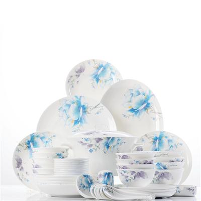 华为服务器正品保证图片48头聆听花开骨瓷礼品餐具套装